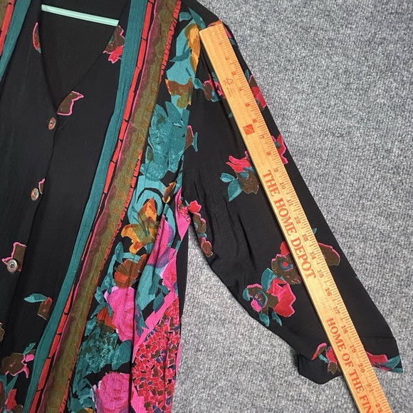 Vintage Lida Caputo Top Dress Floral Button Up Size 1x - Picture 11 of 11